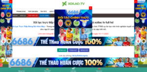 Trang web được thiết kế vô cùng đặc sắc