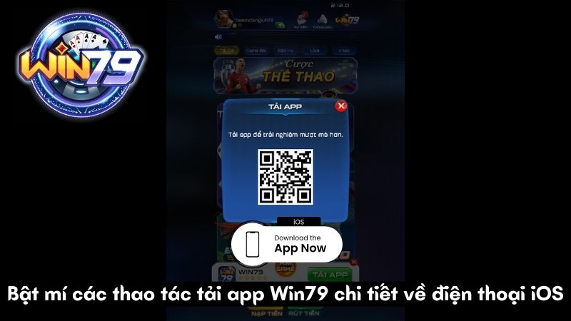 Bật mí các thao tác tải app Win79 chi tiết về điện thoại iOS