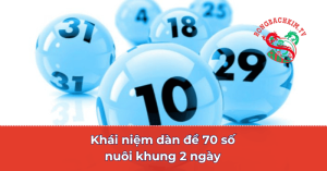 Khái niệm dàn đề 70 số nuôi khung 2 ngày