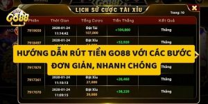 Go88 hướng dẫn rút tiền nhanh chóng và dễ dàng 