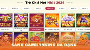 Kho game đa dạng cho người chơi