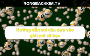 Hướng dẫn soi cầu dựa vào giải mã số học