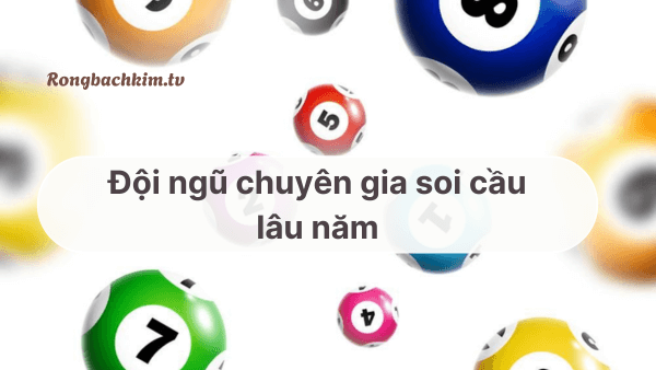 Đội ngũ chuyên gia soi cầu lâu năm