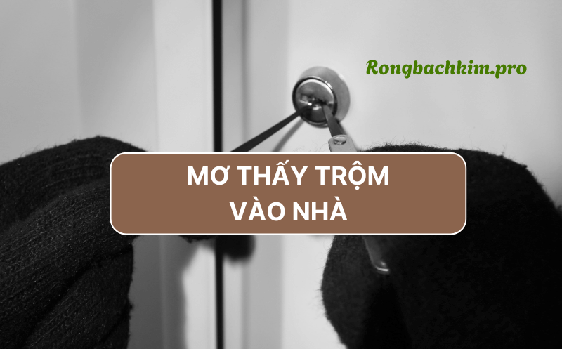 Mơ thấy trộm vào nhà