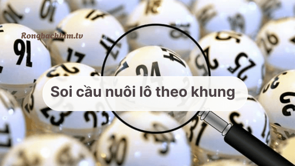 Soi cầu nuôi lô theo khung