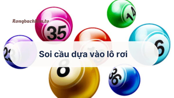 Soi cầu dựa vào lô rơi
