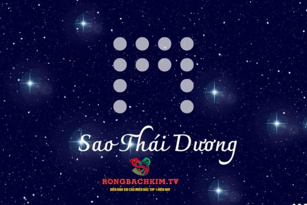 Vị trí của Sao Thái Dương thể hiện ở nhiều vị trí khác nhau