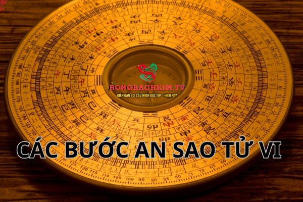 cách an sao tử vi