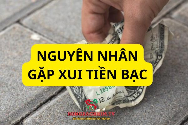 hóa giải vận xui tiền bạc