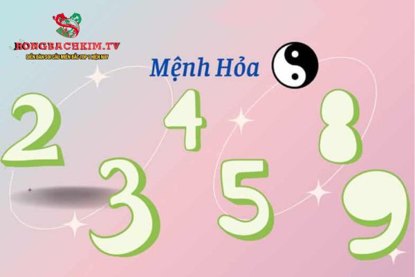 Trong phong thuỷ có những con số hợp - khắc với mệnh Hoả