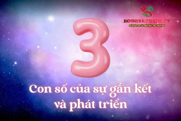 Trong phong thuỷ số 3 mang ý nghĩa nhất định