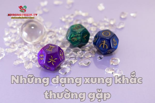 Xung khắc có thể xuất hiện trong nhiều khía cạnh khác nhau