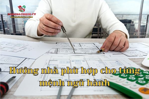 Chi tiết hướng nhà phù hợp cho từng mệnh ngũ hành