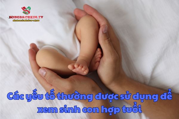 Nhiều yếu tố được áp dụng để sinh con hợp tuổi