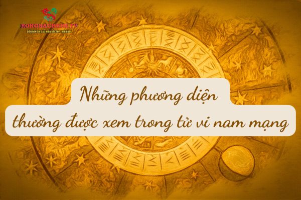 Khám phá những phương diện được xem trong tử vi nam mạng
