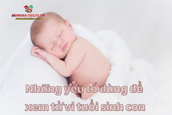 Xem tử vi tuổi sinh con dựa trên nhiều yếu tố