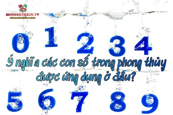 ý nghĩa các con số trong phong thủy